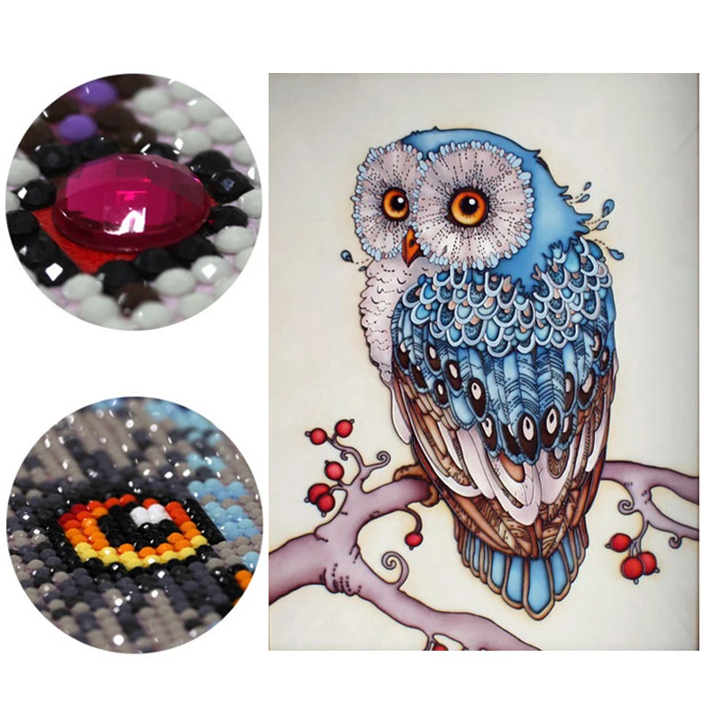 Meian Full Diamond Embroidery Animal Owl 5D Diamond Painting Cross Stitch 3D Diamond Mosaic Needlework Crafts Christmas Gift
Meian Full Diamond Embroidery Animal Owl 5D Diamond Painting Cross Stitch 3D Diamond Mosaic Needlework Crafts Christmas Gift