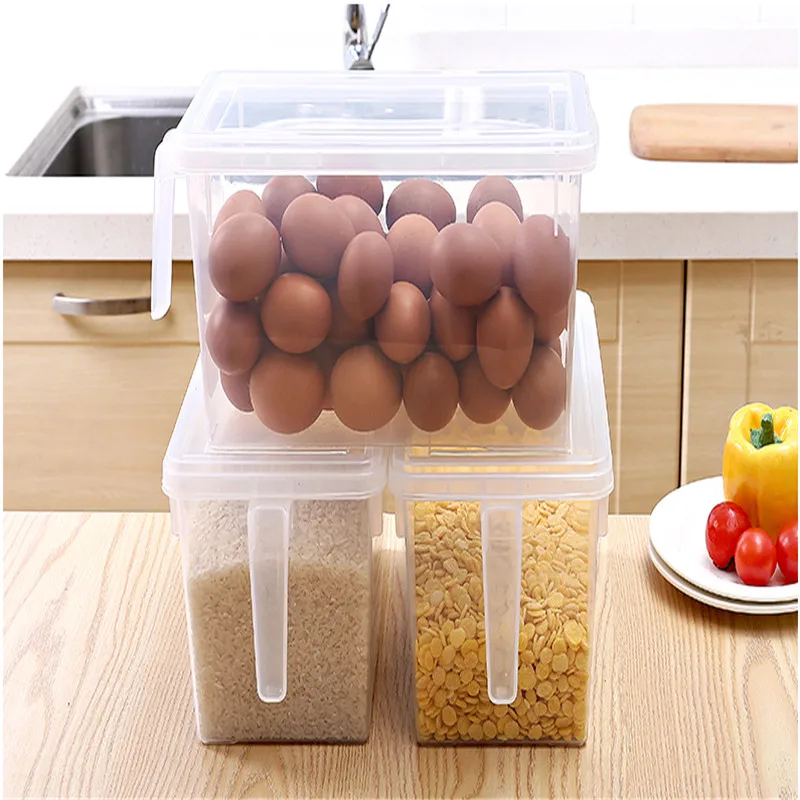 2PCSPP transparent kitchen storage box grain and beans storage box with sealed home organizers food containers refrigerator stor
2PCSPP transparent kitchen storage box grain and beans storage box with sealed home organizers food containers refrigerator stor