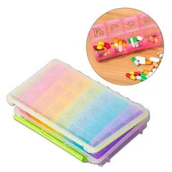 Weekly AM/PM Pill Box 2nd Gen 7 Day Pill Box Portable Travel Medicine Holder Storage Organizer Moisture Proof Large Compartments
Weekly AM/PM Pill Box 2nd Gen 7 Day Pill Box Portable Travel Medicine Holder Storage Organizer Moisture Proof Large Compartments