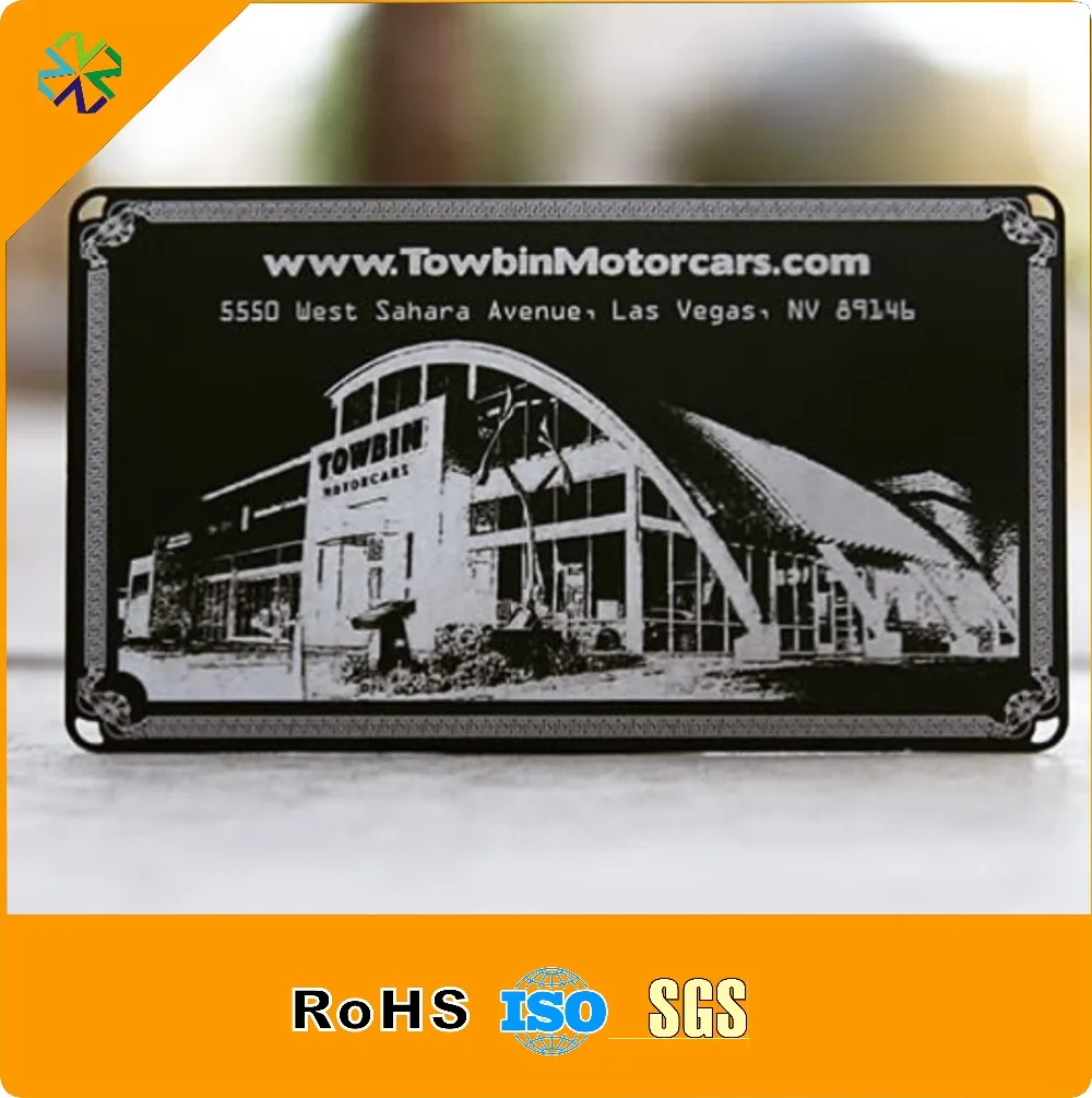 100pcs/lot 80*50mm metal stainless steel material electroplating with black plated matte metal card
100pcs/lot 80*50mm metal stainless steel material electroplating with black plated matte metal card