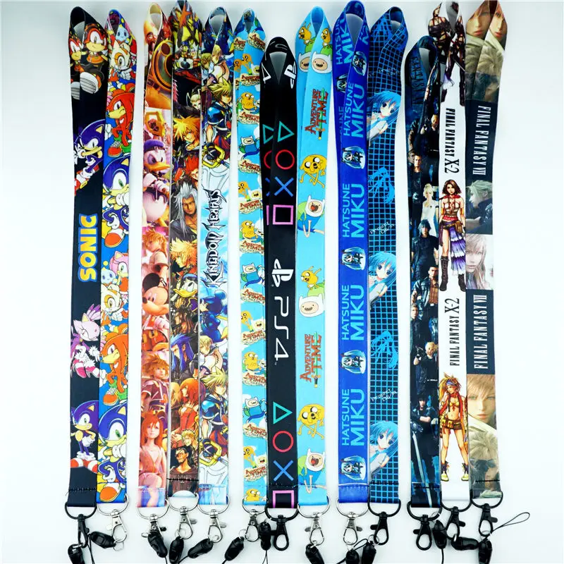 Anime Game Kingdom Hearts Final Fantasy Neck Strap Lanyard Mobile Phone Key Chain Camera Lanyards
Anime Game Kingdom Hearts Final Fantasy Neck Strap Lanyard Mobile Phone Key Chain Camera Lanyards