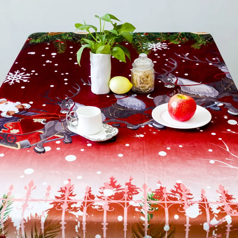 New Year Christmas Ornaments Christmas Tablecloth Home Decoration Decor For Home Santa Claus Frozen Party christmas ornaments
New Year Christmas Ornaments Christmas Tablecloth Home Decoration Decor For Home Santa Claus Frozen Party christmas ornaments