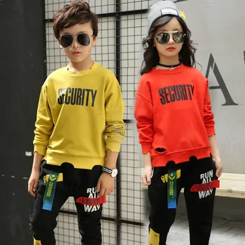 Girl's Wear Fall Suits New Autumn Sets Children's Letters Sets Boys Spring and Autumn Sports Suits
Girl's Wear Fall Suits New Autumn Sets Children's Letters Sets Boys Spring and Autumn Sports Suits