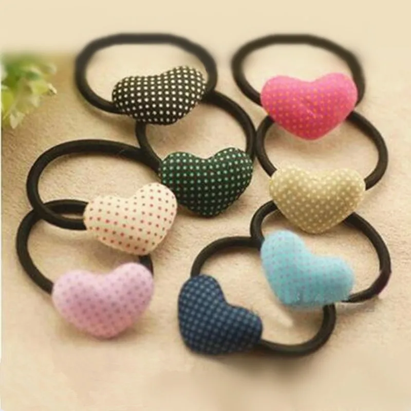 Popular Korean Hair Accessories Cute Dots Love Heart Elastic Hair Rubber Bands Girls Lovely Hair Ropes Ponytail Holder Tie Gums
Popular Korean Hair Accessories Cute Dots Love Heart Elastic Hair Rubber Bands Girls Lovely Hair Ropes Ponytail Holder Tie Gums