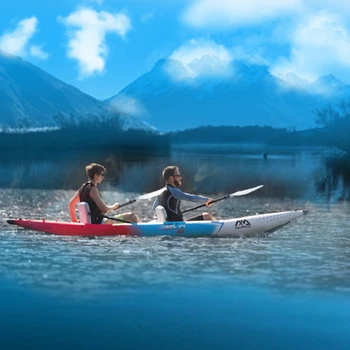 Aqua Marina 2020 New inflatable Kayak 1/2 Person Water Sports Boat Touring All-Around Cruising/River Running Ringhy Canoe Kits
Aqua Marina 2020 New inflatable Kayak 1/2 Person Water Sports Boat Touring All-Around Cruising/River Running Ringhy Canoe Kits