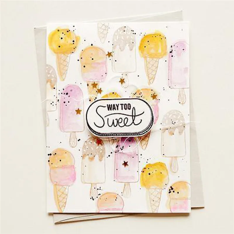 Eastshape Candy Dies and Stamps Sweet Ice Cream Dies for Scrapbooking Card Stencil Paper Craft Handmade Album Decor Stamp
Eastshape Candy Dies and Stamps Sweet Ice Cream Dies for Scrapbooking Card Stencil Paper Craft Handmade Album Decor Stamp