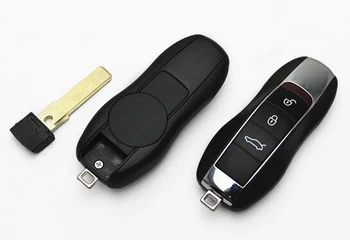 3 Buttons Smart Remote Key Shell For Porsche Cayenne Panamera Blank Car Key Case with small key
3 Buttons Smart Remote Key Shell For Porsche Cayenne Panamera Blank Car Key Case with small key