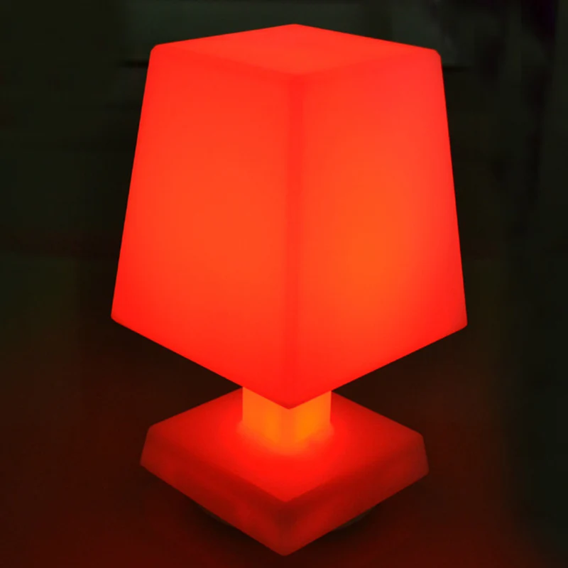New Arrival L16*W16*H25cm 16 Color Changeable LED RGB Table Lmpt Light for Christmas Atmosphere Night Lamp Free shipping 4pcs
New Arrival L16*W16*H25cm 16 Color Changeable LED RGB Table Lmpt Light for Christmas Atmosphere Night Lamp Free shipping 4pcs