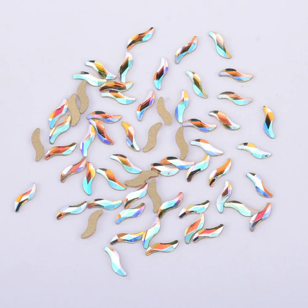 20pcs S shape AB flat glitter nail art rhinestones nails decorations new arrive unha gems jewelry nails G52
20pcs S shape AB flat glitter nail art rhinestones nails decorations new arrive unha gems jewelry nails G52