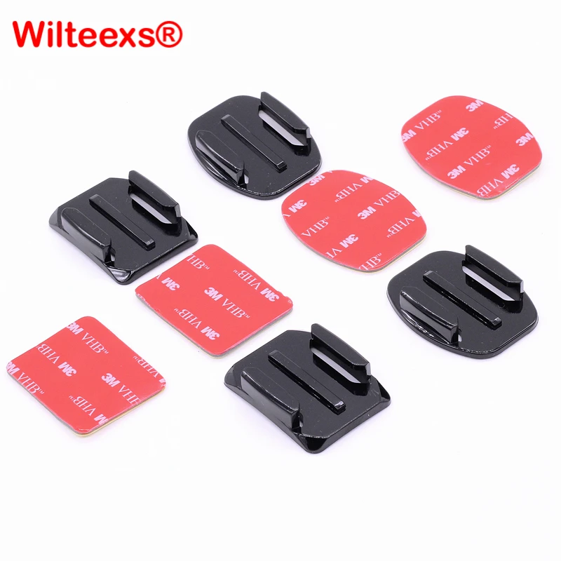 WILTEEXS 8PCS set Flat Curved 3M Adhesive Mount for Hero5 4 3+ 3 Xiaomi Yi 2 4K Action Camera SJCAM SJ4000 SJ5000 sticker
WILTEEXS 8PCS set Flat Curved 3M Adhesive Mount for Hero5 4 3+ 3 Xiaomi Yi 2 4K Action Camera SJCAM SJ4000 SJ5000 sticker