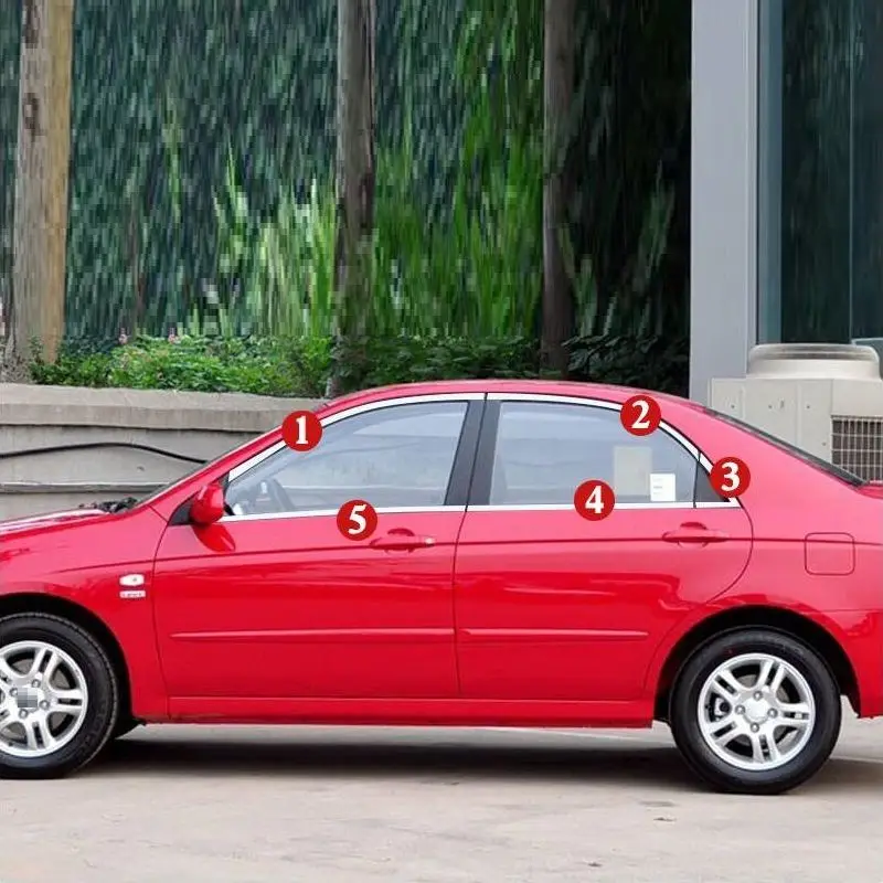 Window Automobile Chromium Auto Modified Car Styling Bright Sequins Accessories 07 08 09 10 11 12 13 14 15 16 17 FOR Kia Cerato
Window Automobile Chromium Auto Modified Car Styling Bright Sequins Accessories 07 08 09 10 11 12 13 14 15 16 17 FOR Kia Cerato