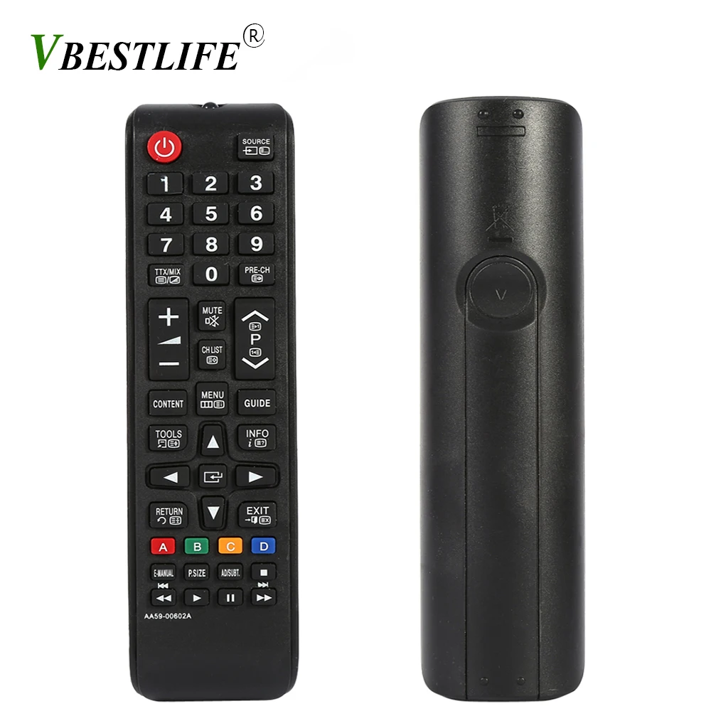 VBESTLIFE English Remote Control For Samsung Smart TV AA59-00602A AA59-00666A AA59-00741A AA59-00496A 433mhz Remote Controller
VBESTLIFE English Remote Control For Samsung Smart TV AA59-00602A AA59-00666A AA59-00741A AA59-00496A 433mhz Remote Controller