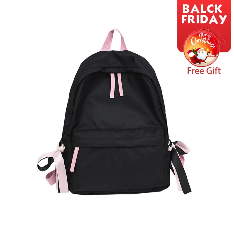 2018 Large Capacity Backpack Women Preppy School Bags For Teenagers Female Nylon Travel Bags Girls Bowknot Backpack Mochilas
2018 Large Capacity Backpack Women Preppy School Bags For Teenagers Female Nylon Travel Bags Girls Bowknot Backpack Mochilas