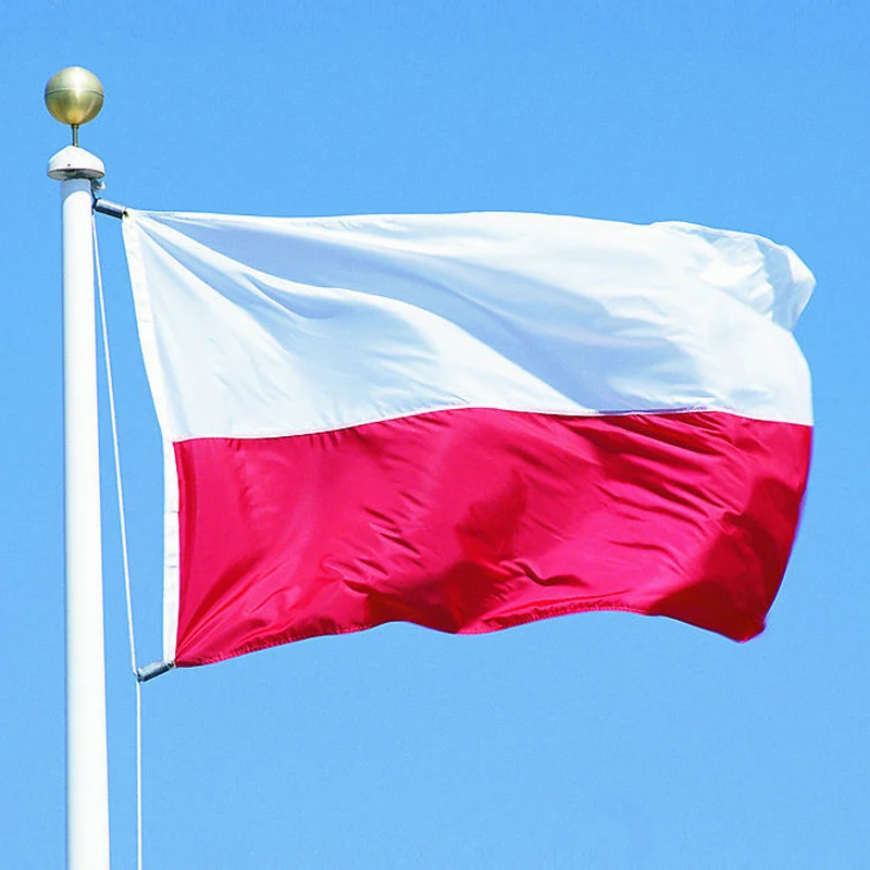 100% polyester Poland National Flag Size 60x100cm/90x150cm/120x200cm/150x250cm/180x300cm banners
100% polyester Poland National Flag Size 60x100cm/90x150cm/120x200cm/150x250cm/180x300cm banners