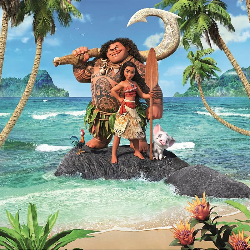 Vinyl Moana Backdrops for Photography Cartoon Character Summer Holiday Photo Booth Background Studio Children Birthday lv-113
Vinyl Moana Backdrops for Photography Cartoon Character Summer Holiday Photo Booth Background Studio Children Birthday lv-113