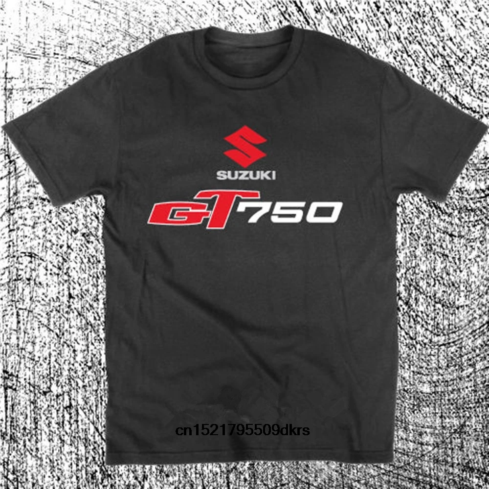Men T shirt Classic Suzuki GT750 Logo funny t-shirt novelty tshirt women