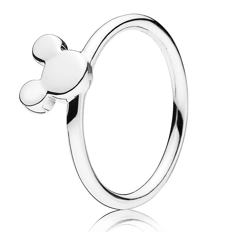 Authentic 925 Sterling Silver Ring Mickey Silhouette Ring Set For Women Wedding Party Gift Fine Pandora Jewelry
Authentic 925 Sterling Silver Ring Mickey Silhouette Ring Set For Women Wedding Party Gift Fine Pandora Jewelry
