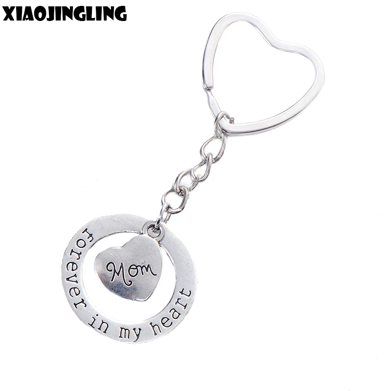 XIAOJINGLING Charm Fashion Keychain Mothers Day Gift Heart Keyring "Mom Forever in my heart" Key Chain Women Jewelry Mom Gifts
XIAOJINGLING Charm Fashion Keychain Mothers Day Gift Heart Keyring "Mom Forever in my heart" Key Chain Women Jewelry Mom Gifts