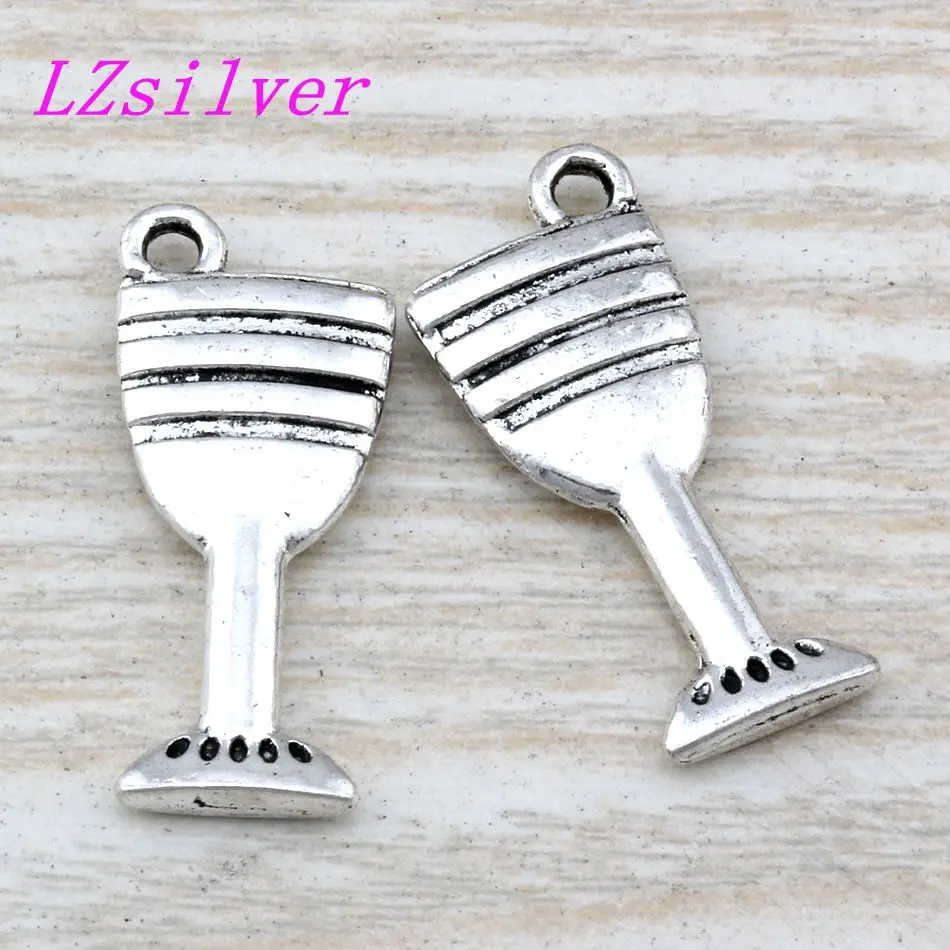 50pcs Ancient silver Alloy Goblet Wine Glass Cup Charm Pendant 12x28mm DIY Jewelry A-112
50pcs Ancient silver Alloy Goblet Wine Glass Cup Charm Pendant 12x28mm DIY Jewelry A-112