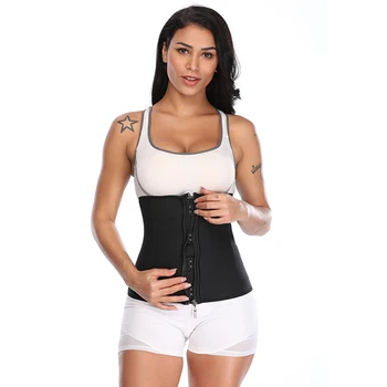 Women Sweat Weight Loss Neoprene Workout Waist Trainer Corset Body Shaper Cincher Zipper Buckle Underbust Tummy Control
Women Sweat Weight Loss Neoprene Workout Waist Trainer Corset Body Shaper Cincher Zipper Buckle Underbust Tummy Control