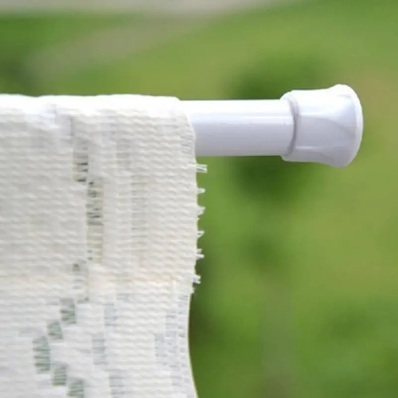 Bathroom Hanging Adjustable 55-90cm Round Spring Net Shower Curtain Rod Voile Extendable Tension Telescopic Pole Loaded Hanger
Bathroom Hanging Adjustable 55-90cm Round Spring Net Shower Curtain Rod Voile Extendable Tension Telescopic Pole Loaded Hanger