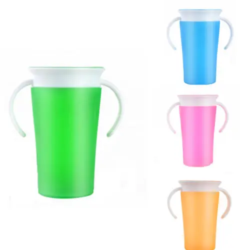 Toddler-Drinking-360-Degree-Miracle-Training-Cup-Safe-Spill-Girl-Boys-Kids-260ml
