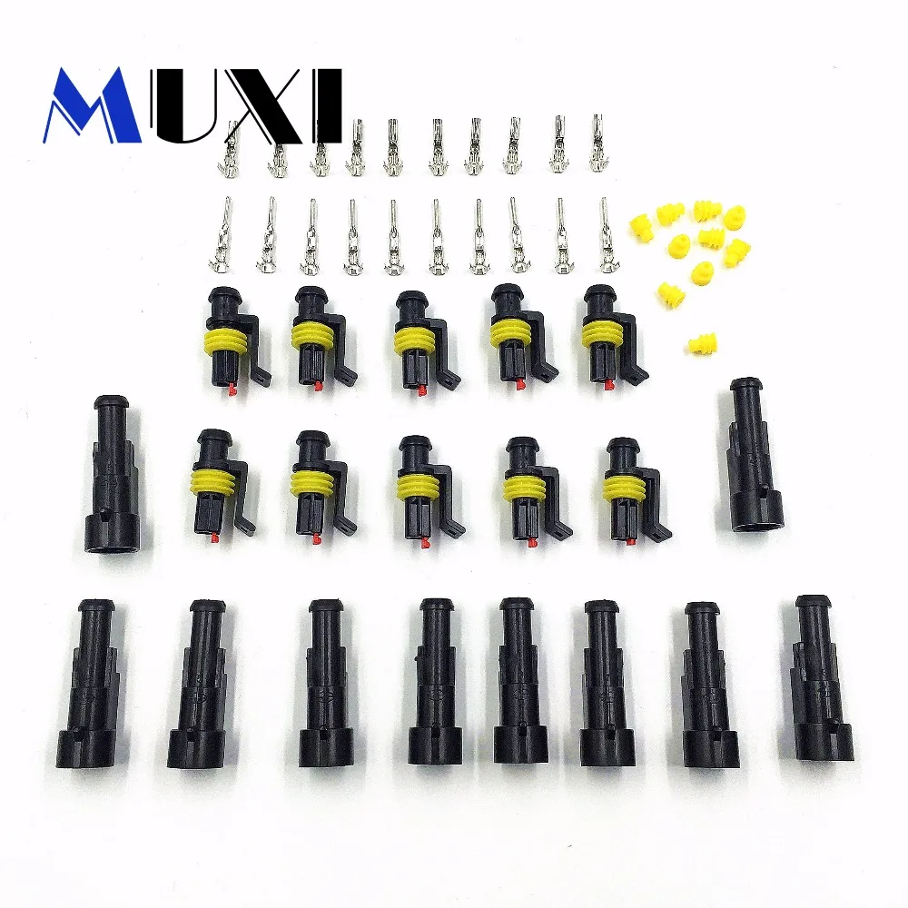 5Pcs/Lot Waterproof Dustproof AMP 1 Pin HID Connector Car Light Connector Electrical Wire Connector Plug
5Pcs/Lot Waterproof Dustproof AMP 1 Pin HID Connector Car Light Connector Electrical Wire Connector Plug