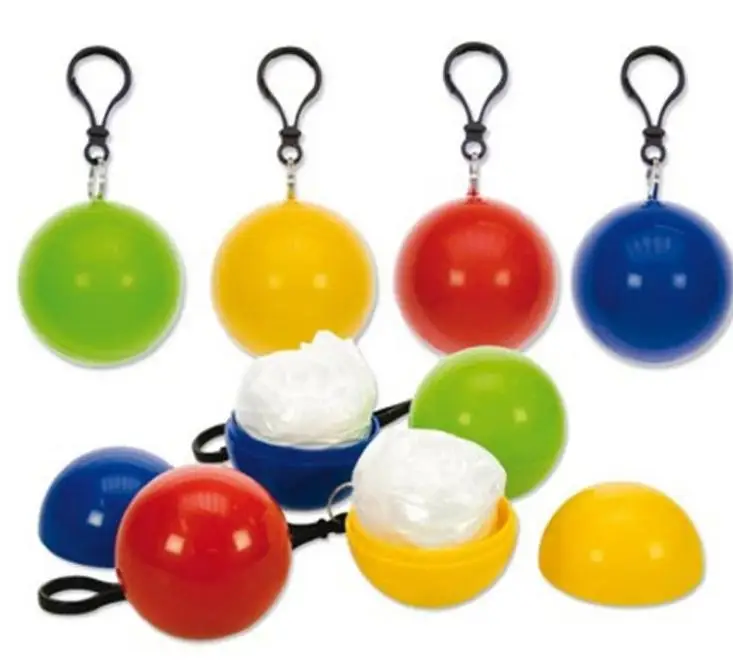 Spherical Raincoat Plastic Ball Key Chain Disposable Portable Raincoats Rain Covers Travel Tour Trip Rain Coat SN1906
Spherical Raincoat Plastic Ball Key Chain Disposable Portable Raincoats Rain Covers Travel Tour Trip Rain Coat SN1906