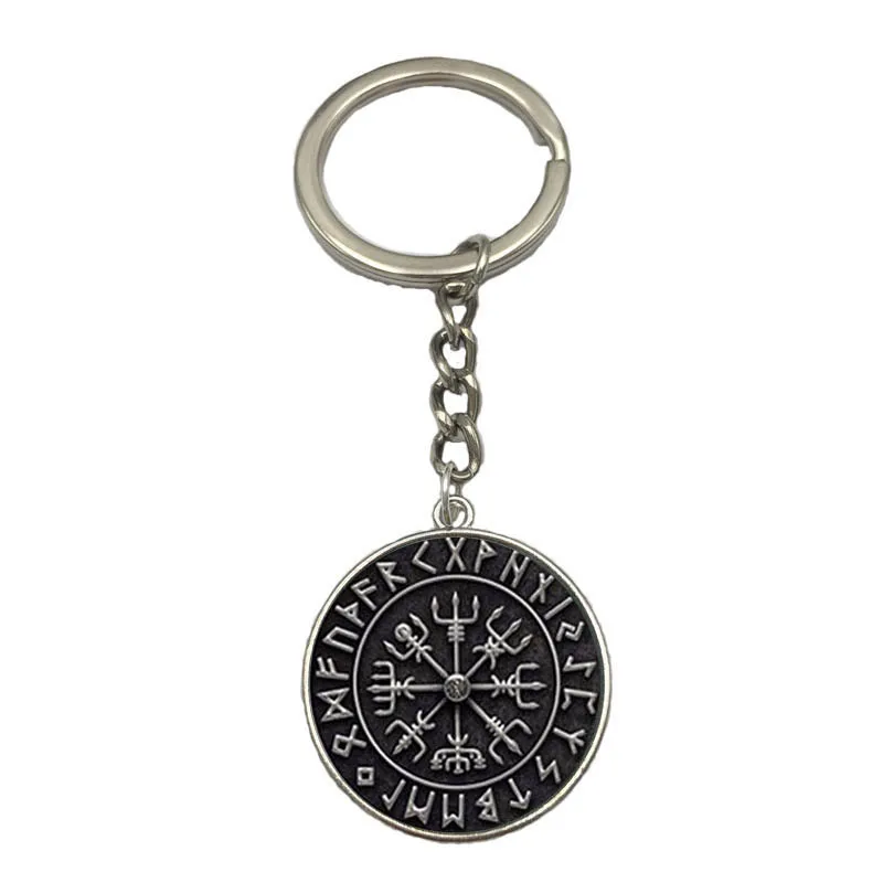 Fashion Glass Dome Viking Keychain SYMBOL OF NORSE RUNIC NORSE Runes Vegvisir Pendant Key Chain Keyring Holder Compass Jewelry
Fashion Glass Dome Viking Keychain SYMBOL OF NORSE RUNIC NORSE Runes Vegvisir Pendant Key Chain Keyring Holder Compass Jewelry