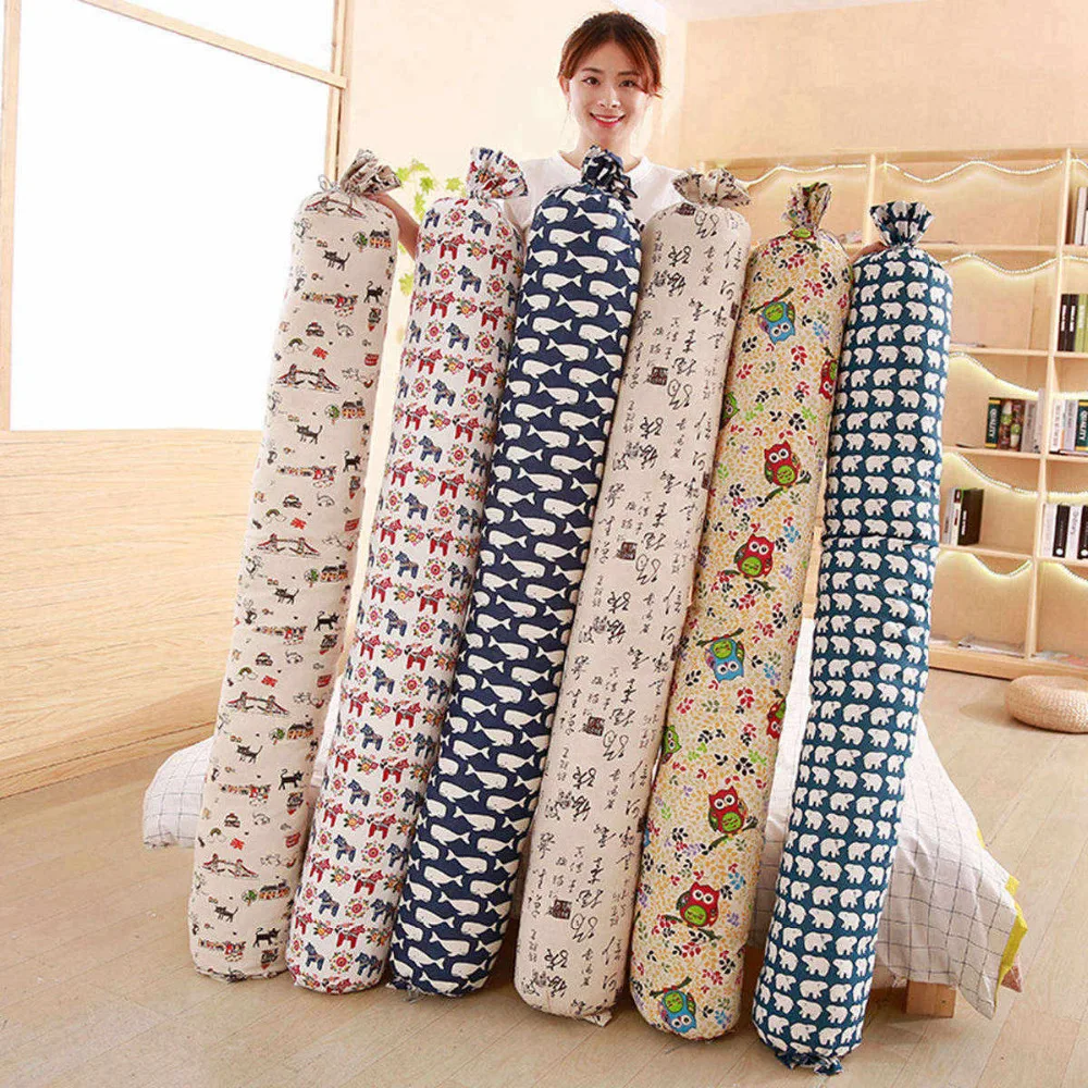 160cm Cartoon Long Pillow Cushion Flax Bed Backrest Tatami Cushion Sofa Bedside Sofa Bedside Pillow Waist pillows 
160cm Cartoon Long Pillow Cushion Flax Bed Backrest Tatami Cushion Sofa Bedside Sofa Bedside Pillow Waist pillows