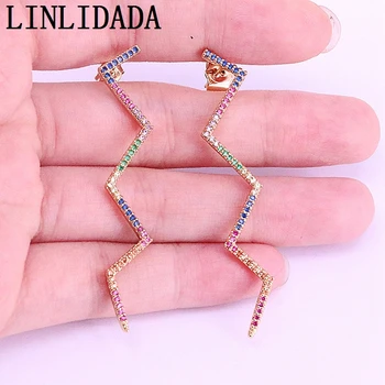NEW arrived 5Pairs Rainbow cz fashion jewelry colorful cubic zirconia high quality Gold filled stud earring
NEW arrived 5Pairs Rainbow cz fashion jewelry colorful cubic zirconia high quality Gold filled stud earring