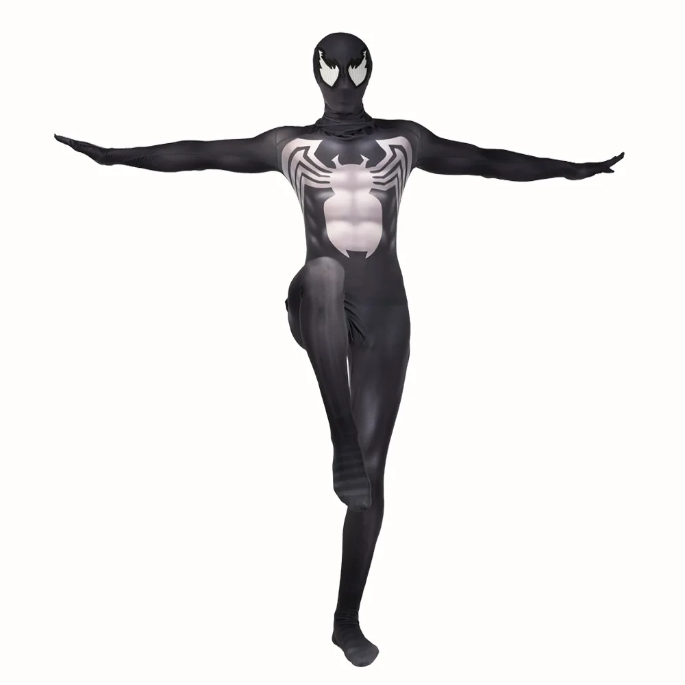 Venom Symbiote Jumpsuits Spider man Cosplay Costume Halloween Adult Kids Bodysuit
Venom Symbiote Jumpsuits Spider man Cosplay Costume Halloween Adult Kids Bodysuit
