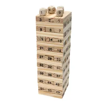 Wooden Tower Wood Toy Wooden Game Domino Stacker Extract Figure Blocks Game Healthy Funny Children's Toy Draw Block
Wooden Tower Wood Toy Wooden Game Domino Stacker Extract Figure Blocks Game Healthy Funny Children's Toy Draw Block