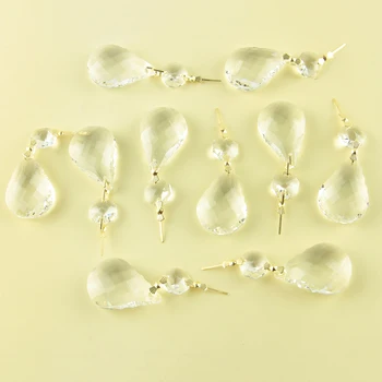 100pcs 38mm Crystal Chandelier Pendant +1pc 14mm Octagon Beads In Transparent Color With Golden Metal Connectors,Free Shipping
100pcs 38mm Crystal Chandelier Pendant +1pc 14mm Octagon Beads In Transparent Color With Golden Metal Connectors,Free Shipping