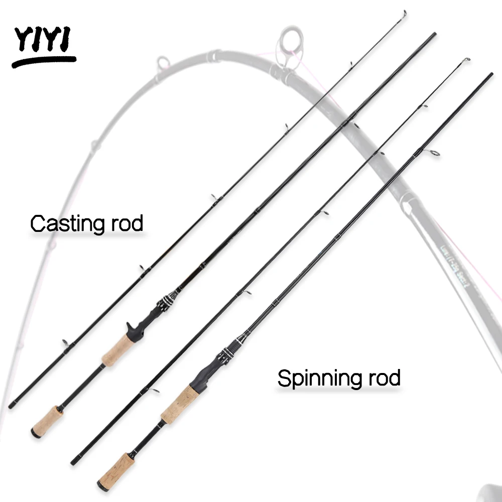 YIYI bass rod 1.98m/2.1m 7-25g lure weight ultralight spinning rods 4-20LB line weight fast spinning and Casting fishing rod
YIYI bass rod 1.98m/2.1m 7-25g lure weight ultralight spinning rods 4-20LB line weight fast spinning and Casting fishing rod