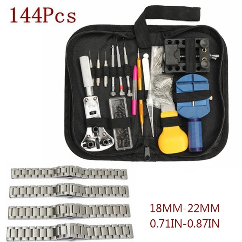 144Pcs Watch Back Case Opener Remover Repair Screwdriver Kit Watchmaker Tool Set Free Shipping
144Pcs Watch Back Case Opener Remover Repair Screwdriver Kit Watchmaker Tool Set Free Shipping