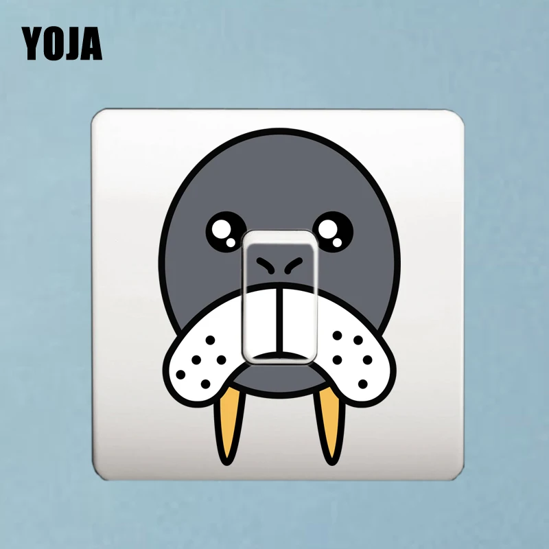 YOJA Unique Lovely Walrus Wall Switch Decal Living Room Bedroom Decor PVC Sticker 11SS0343
YOJA Unique Lovely Walrus Wall Switch Decal Living Room Bedroom Decor PVC Sticker 11SS0343