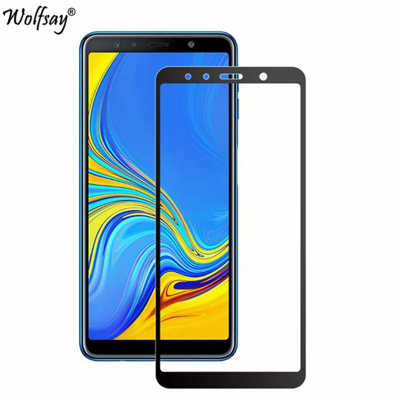 2PCS Full Cover Glass For Samsung Galaxy A7 2018 Screen Protector Tempered Glass For Samsung Galaxy A7 2018 Protective Film A750
2PCS Full Cover Glass For Samsung Galaxy A7 2018 Screen Protector Tempered Glass For Samsung Galaxy A7 2018 Protective Film A750