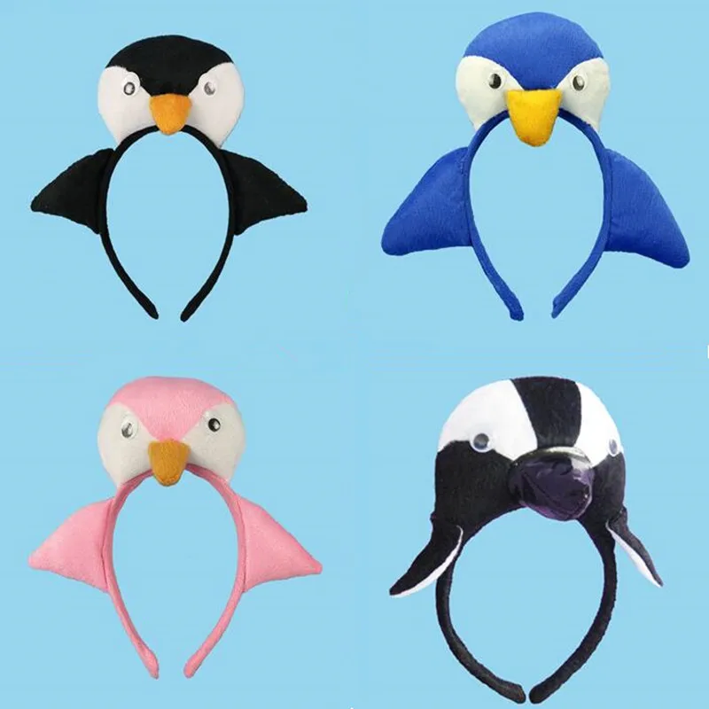 Kids Adult Animal Ear Headband 3D Penguin Headbands Halloween Party Costume Cosplay Head Band Halloween Party Favor
Kids Adult Animal Ear Headband 3D Penguin Headbands Halloween Party Costume Cosplay Head Band Halloween Party Favor