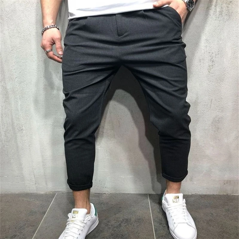 Mlen Vogue Solid Korean Style Pencil Pants Boys Man Slim Fit Straight Leg Harem Pants Trousers Casual Jogger Cargo Pants Hot
Mlen Vogue Solid Korean Style Pencil Pants Boys Man Slim Fit Straight Leg Harem Pants Trousers Casual Jogger Cargo Pants Hot
