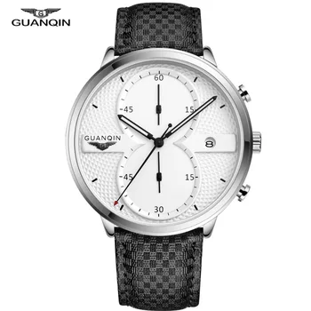 Guanqin Mens Watches Top Brand Luxury 2019 Fashion Chronograph Watch Man Quartz Wrist Watch for Men Clock relogio masculino
Guanqin Mens Watches Top Brand Luxury 2019 Fashion Chronograph Watch Man Quartz Wrist Watch for Men Clock relogio masculino