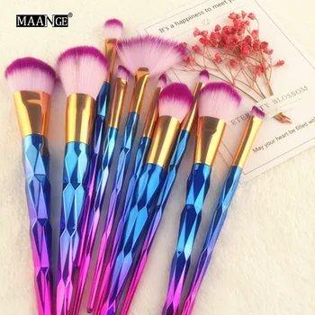 Pro 10Pcs/set Makeup Brushes Tools Powder Foundation Contour Concealer Blush Eye Shadow Comestic Beauty Make Up Brush Maquiagem
Pro 10Pcs/set Makeup Brushes Tools Powder Foundation Contour Concealer Blush Eye Shadow Comestic Beauty Make Up Brush Maquiagem