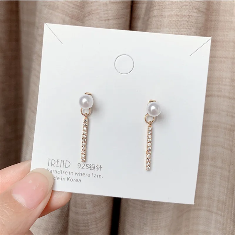 Korean Silver 925 Wedding Earrings Bridal Jewelry Imitation Pearl Earring For Women Girl Crystal Dangling Gold Drop Earings 2019
Korean Silver 925 Wedding Earrings Bridal Jewelry Imitation Pearl Earring For Women Girl Crystal Dangling Gold Drop Earings 2019