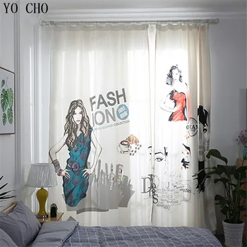 YO CHO european curtains Creative personality cartoon curtains for children cortinas para sala blackout curtains for bedroom
YO CHO european curtains Creative personality cartoon curtains for children cortinas para sala blackout curtains for bedroom