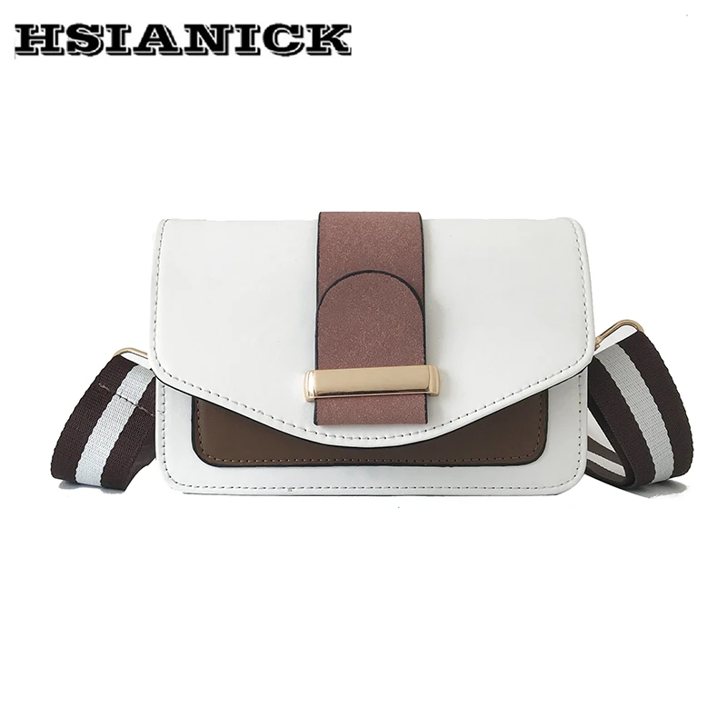 Small handbag female 2019 autumn new shoulder bag hot version collision color fashion Messenger bag wide strap square handbag
Small handbag female 2019 autumn new shoulder bag hot version collision color fashion Messenger bag wide strap square handbag