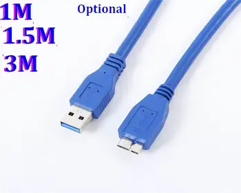 600pcs/lot * Micro B USB 3.0 Cable Fast Charging Mobile Phone Cables For Samsung Galaxy Note 3 S5 Hard Disk Drive1M 1.5M 3M
600pcs/lot * Micro B USB 3.0 Cable Fast Charging Mobile Phone Cables For Samsung Galaxy Note 3 S5 Hard Disk Drive1M 1.5M 3M