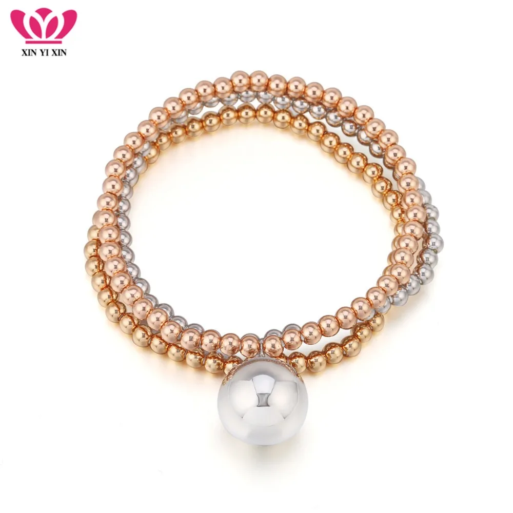 3pcs Round Bell Charm Bracelet For Women Gold Silver Beads Chain Bracelets Girl Gift Pulseras Masculina New Fashion Jewelry 2019
3pcs Round Bell Charm Bracelet For Women Gold Silver Beads Chain Bracelets Girl Gift Pulseras Masculina New Fashion Jewelry 2019