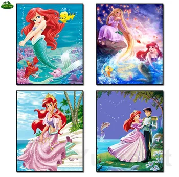 Diy Diamond Painting Cross Stitch Pattern Mosaic Crystal Needlework 5D Square Diamond Embroidery Girl Cartoon The Little Mermaid
Diy Diamond Painting Cross Stitch Pattern Mosaic Crystal Needlework 5D Square Diamond Embroidery Girl Cartoon The Little Mermaid