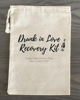 custom Drunk in Love Bachelorette Hangover bridal shower recovery Survival Kit wedding favor gift bags party Candy pouches
custom Drunk in Love Bachelorette Hangover bridal shower recovery Survival Kit wedding favor gift bags party Candy pouches