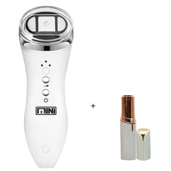 

Mini Hifu Focused Ultrasound Bipolar RF Face Neck Lifting Beauty Massager Wrinkle Removal Tightening and firming Radio Frequency